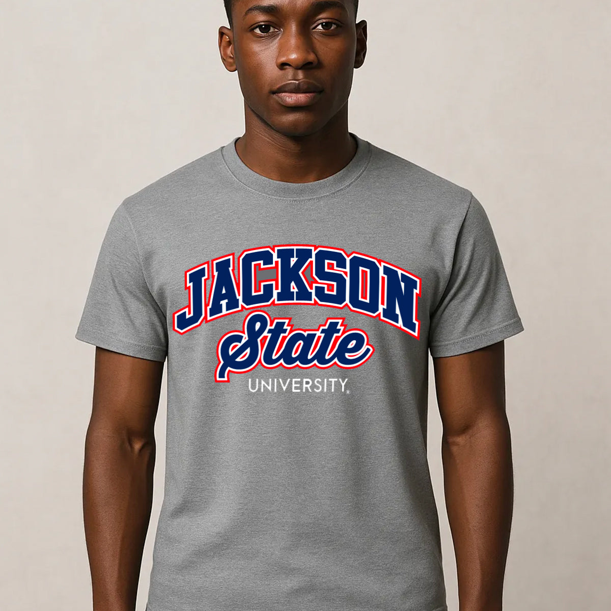 JACKSON ST. | Univ. ARCH Grey Unisex Tees (**)