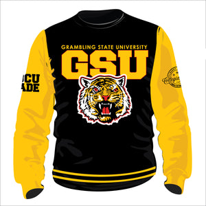 GRAMBLING STATE VARSITY SWEATSHIRTS Chenille Embroidery  | Unisex Fit