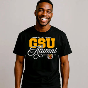 Grambling State | Fancy Alumni Black Unisex Tees (**)