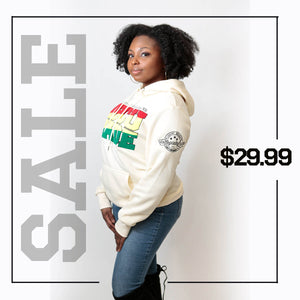 RASTA HBCU MADE | Cream (Chenille) | HOODIE