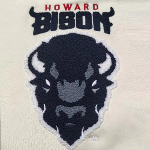 Pre Order ( Ship Sept 15) Howard University  | Cream  Chenille Flare Pants (