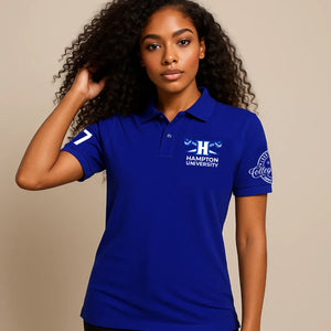 HAMPTON U | The Iconic Royal Polo Shirt (a**