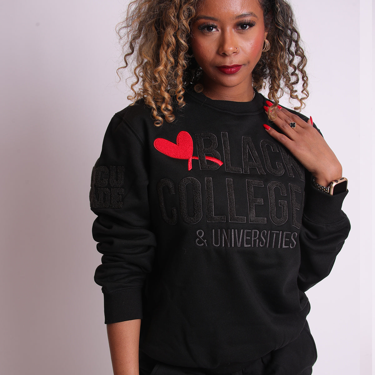 LOVE MY HBCU | Black on Black Unisex Set