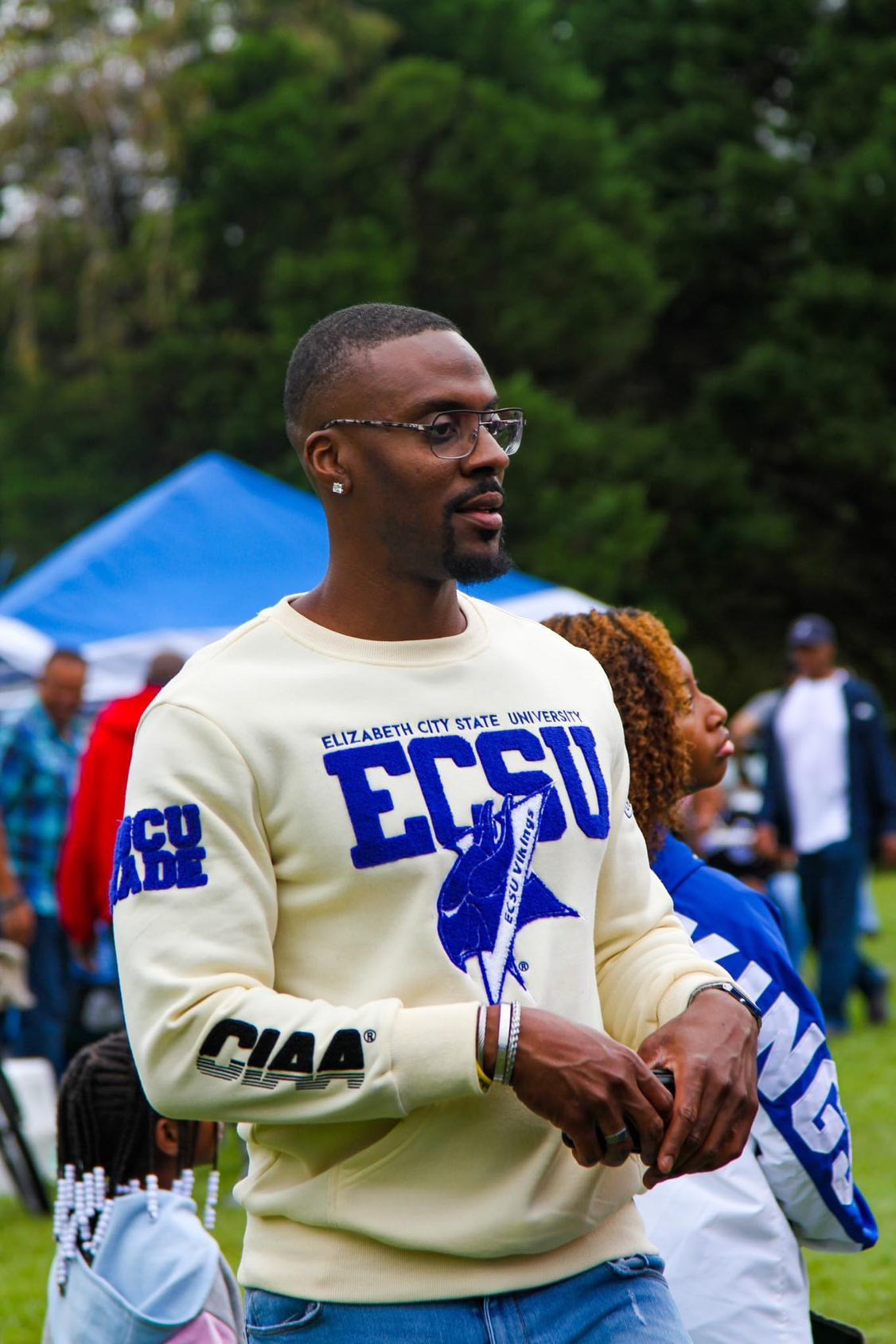 Pre Order ( Ship Feb 15 ) ECSU | CIAA 2024 CREAM Chenille Sweatshirt - –  collegiateluxe