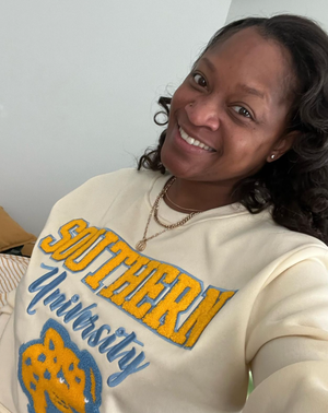 Pre Order ( Ship Feb 15) SOUTHERN  UNIV | SWAC CREAM Chenille Sweatshirt -aja