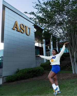 Albany State. | CREAM (Chenille) | Unisex Sweatshirt -aja