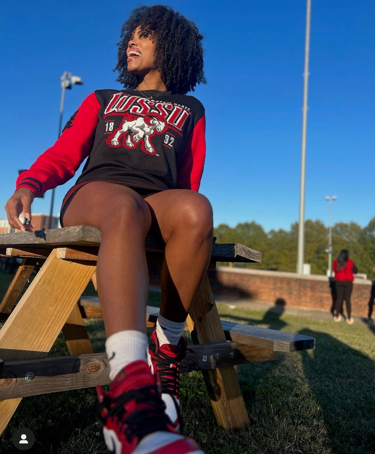 WSSU VARSITY SWEATSHIRTS Chenille & Embroidery  | Unisex Fit- aja