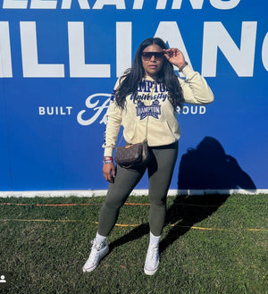 Hampton U | CREAM Chenille 2023  Unisex Sweatshirt (a**