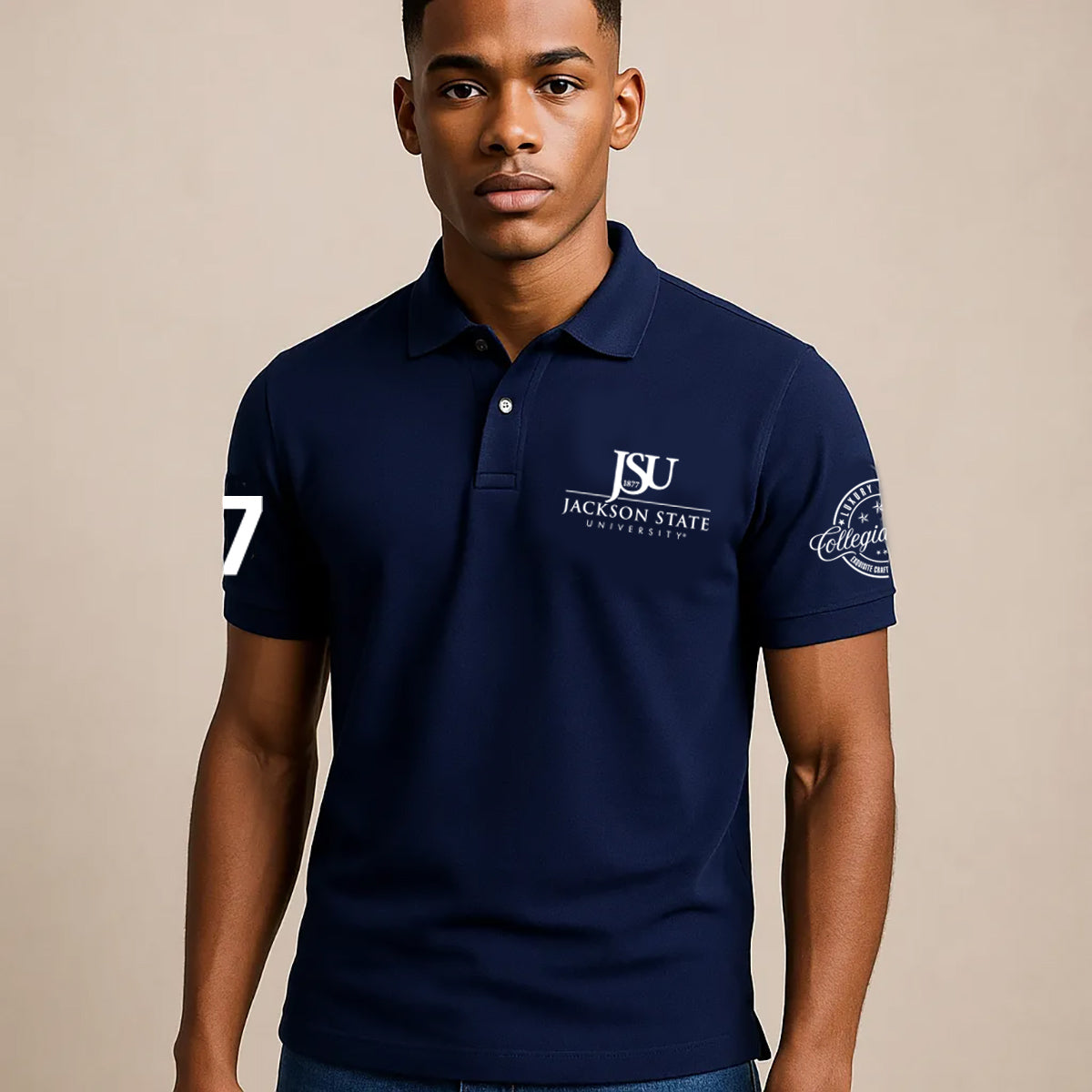 JACKSON ST. | Iconic TIGER Polo Shirt (a**