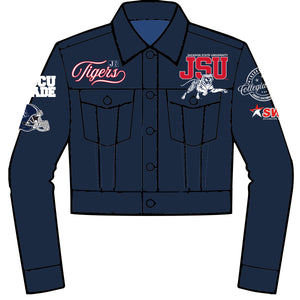 Jackson State Trucker Dark Wash Denim (a**