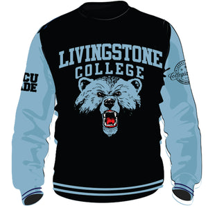 Pre Order ( Ship April 20 )  Livingstone-CIAA Chenille CHAMPS SS | Unisex Sweatshirt (aja)