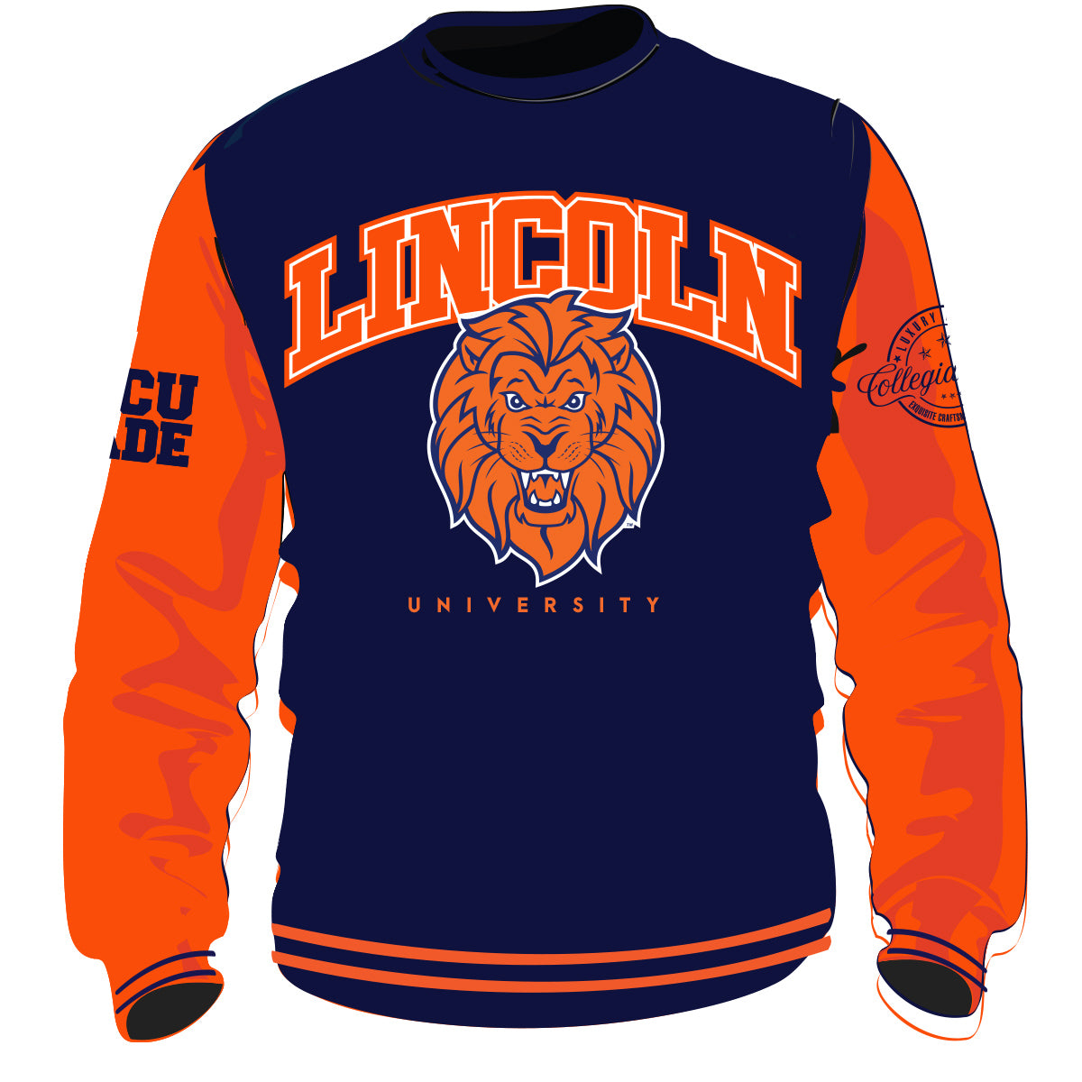 LINCOLN PA-CIAA Chenille CHAMPS SS | Unisex Sweatshirt (aja)