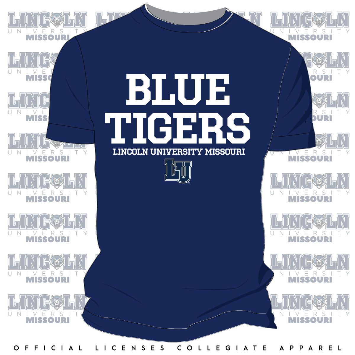 LINCOLN MO | BLUE TIGERS unisex Tees