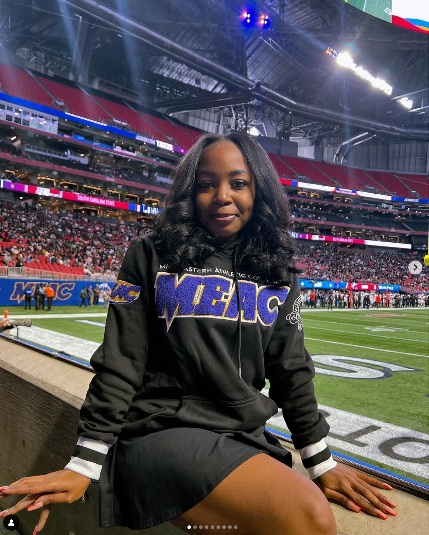 MEAC |  BLK Chenille Unisex Hoodie