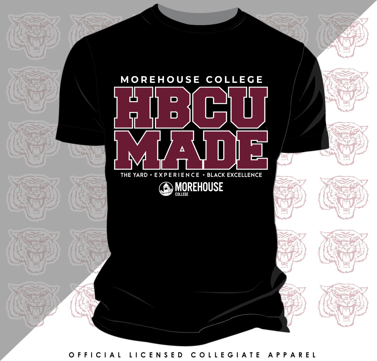 MOREHOUSE | HBCU MADE Black Unisex Tees (Z)