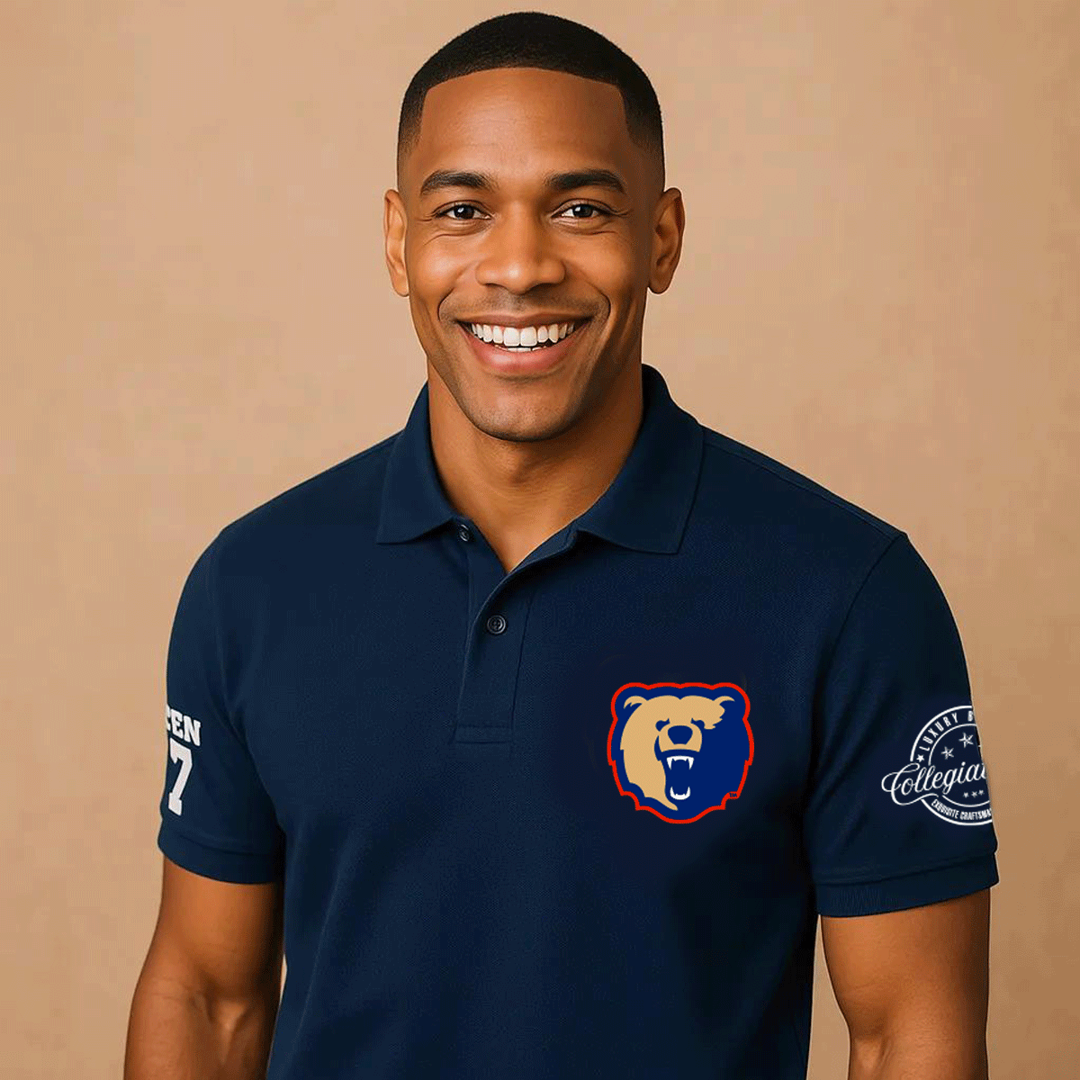 pedestal polo shirt Mサイズ MORGAN STATE | The Iconic BEARS Polo Shirt ( ** – collegiateluxe