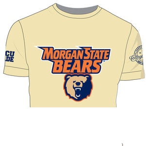 Morgan State  | Cream Crop Tees