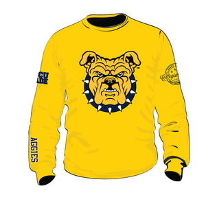 NCAT SU AGGIES LOGO  | Chenille GOLD Unisex Sweatshirt (aja)