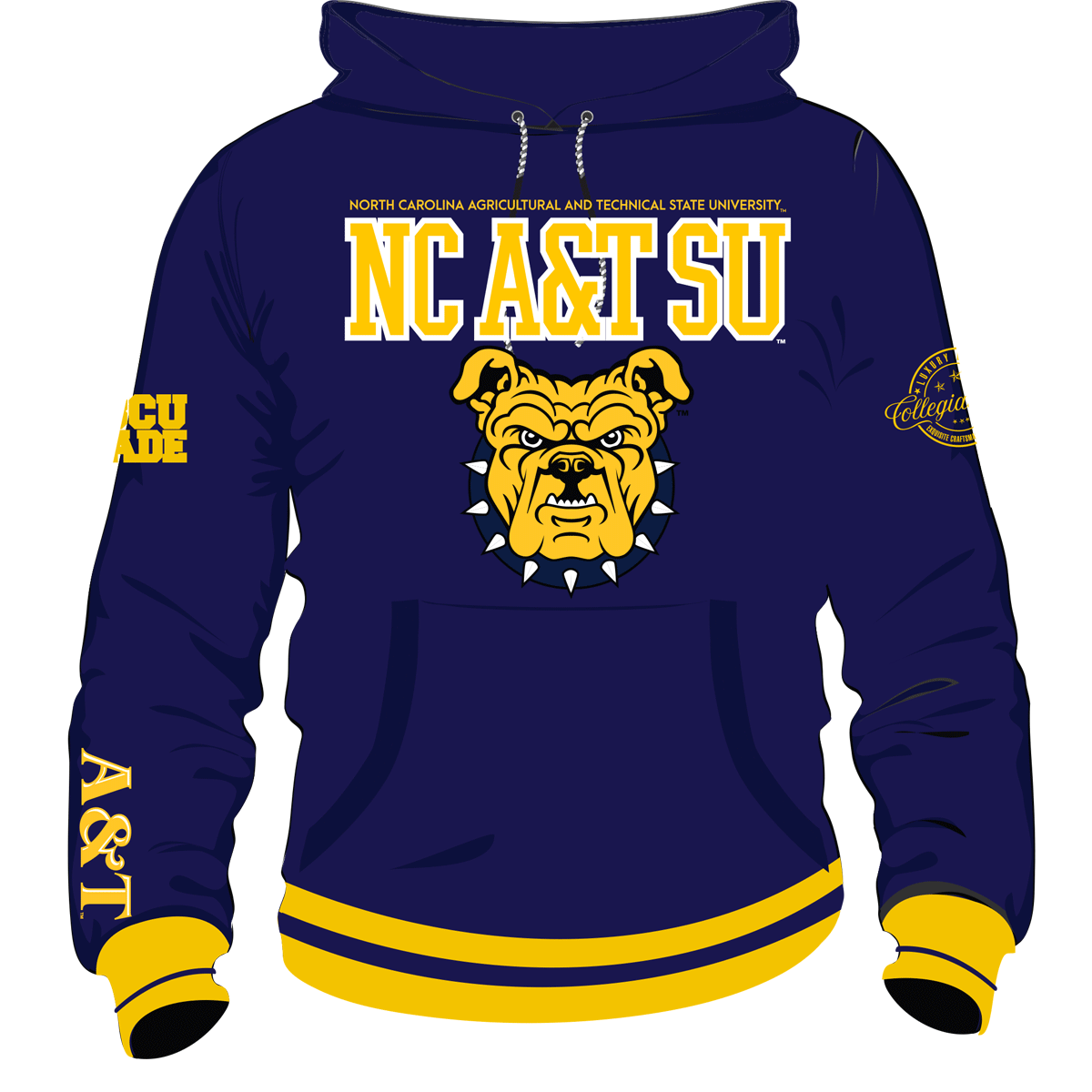 NC A&T SU | Chenille CHAMPS Unisex HOODIE (a** – collegiateluxe