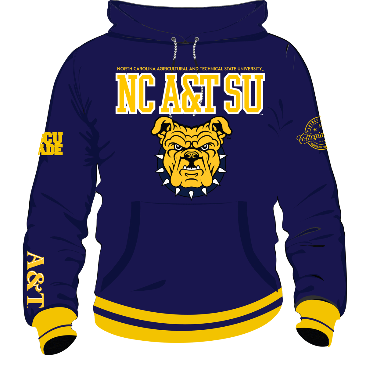 NC A&T SU Chenille CHAMPS | Unisex HOODIE