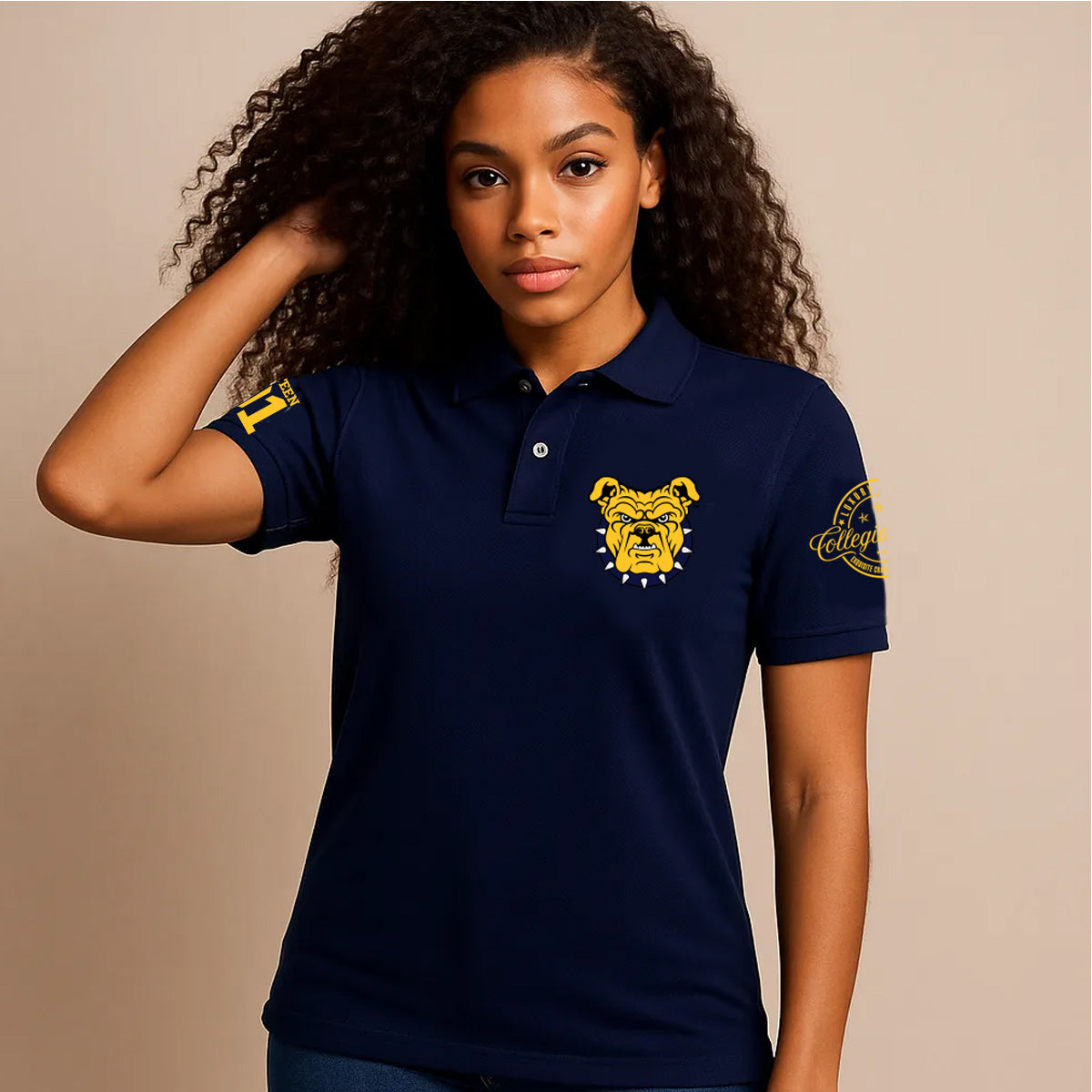 NC A&T SU | The Iconic AGGIES Polo Shirt (a**