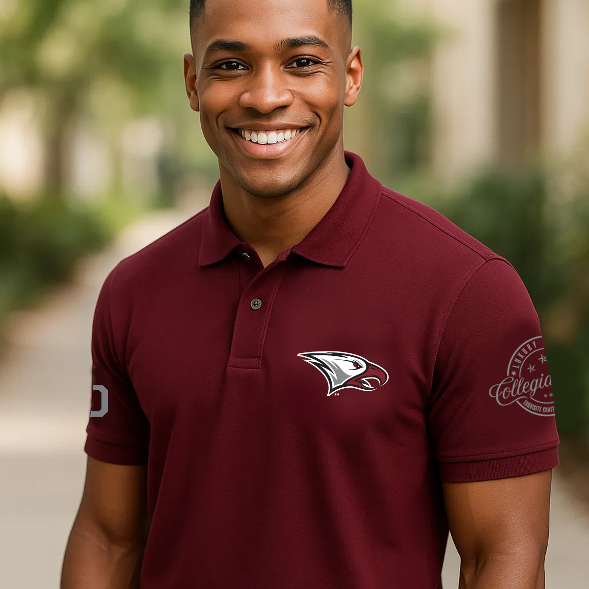 NCCU | Iconic Eagles Polo Unisex ( ** – collegiateluxe