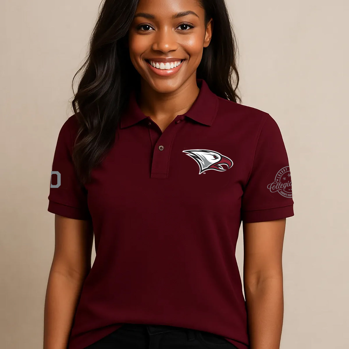 North Carolina Central | The NCCU Iconic Eagles Polo Unisex (08/25**