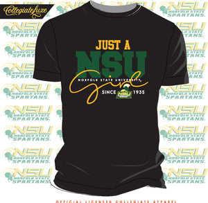 NORFOLK ST. | Just A Girl Black Unisex Tees (**)