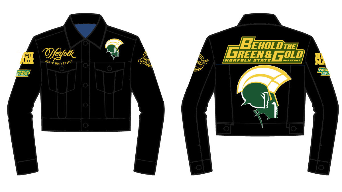 NORFOLK ST. | CROP DENIM JACKET(a**