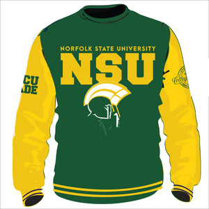 NORFOLK STATE VARSITY SWEATSHIRTS Chenille Embroidery  | Unisex Fit