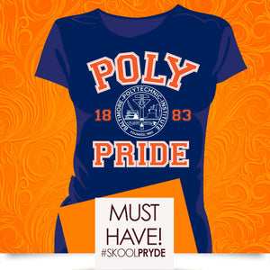 Copy of Baltimore Polytechnic Institute | POLY PRIDE Navy unisex Tees -Z-