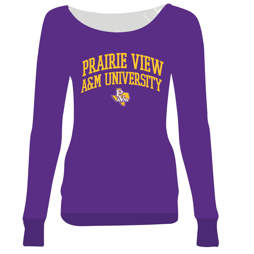 PVAMU | UNIVERSITY ARCH Off the Shoulders (NF)