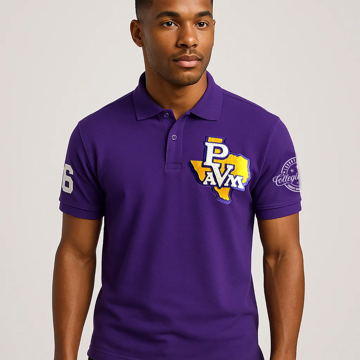 PVAMU | The Iconic PANTHERS. Polo Shirt (a**