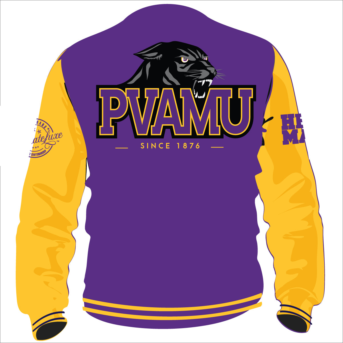 PVAMU VARSITY Chenille Sweatshirt Unisex Fit collegiateluxe
