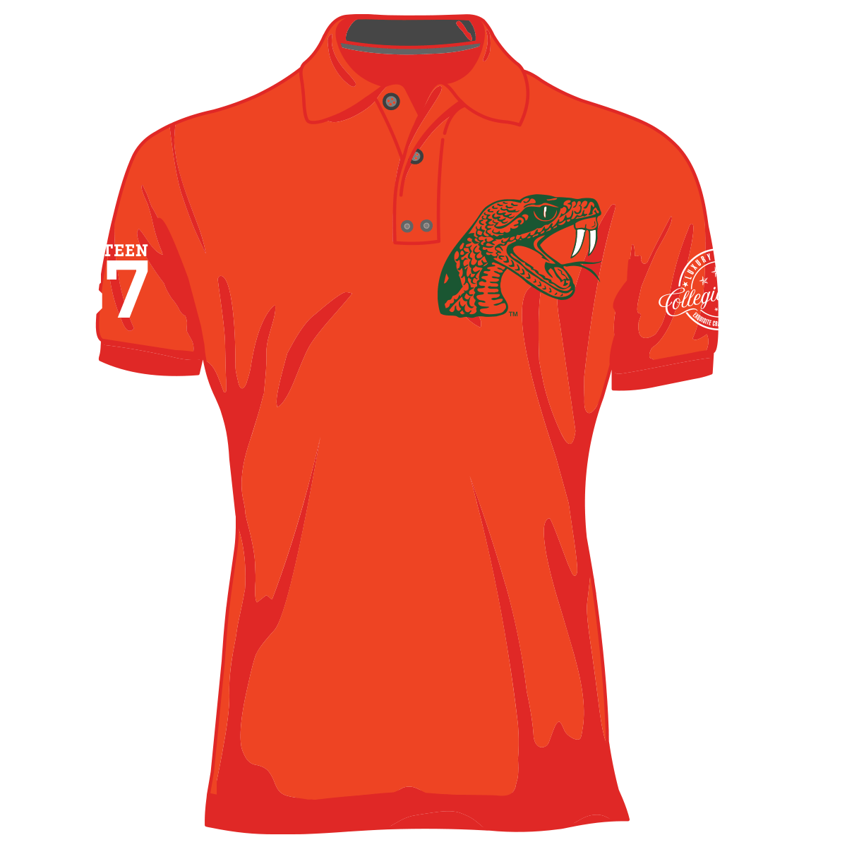 Monogram Rattler FAMU | The Iconic Rattler Polo Shirt ( ** – collegiateluxe