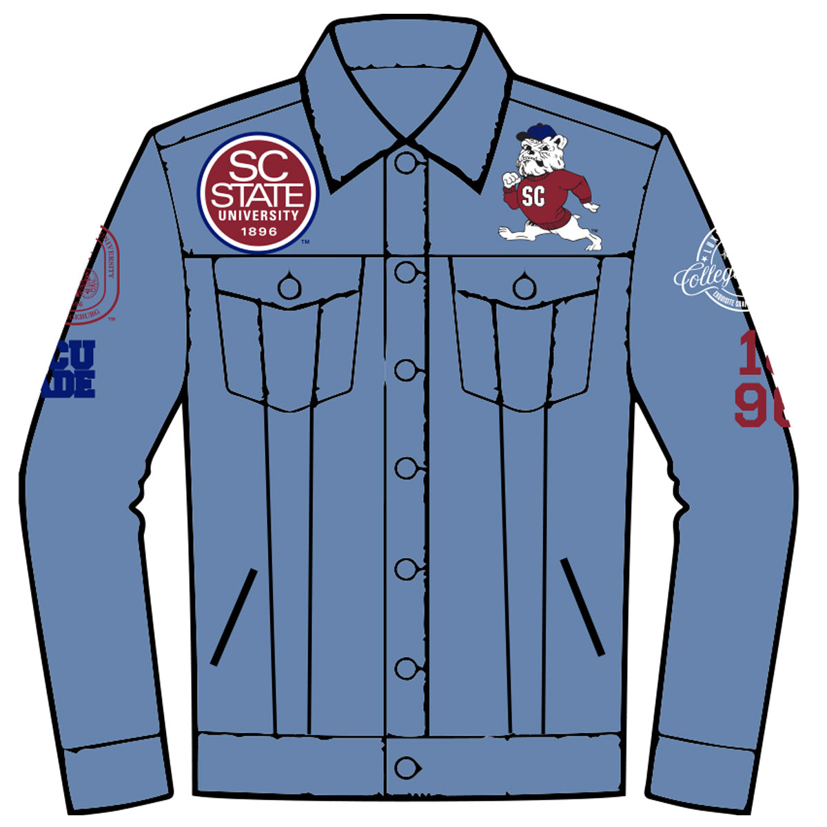 SC STATE  | Chenille DENIM JKT 2023