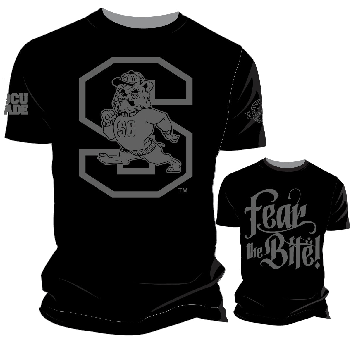 Pre Order ( Ship Sept 15) SC STATE | Black ICE Tees (a**