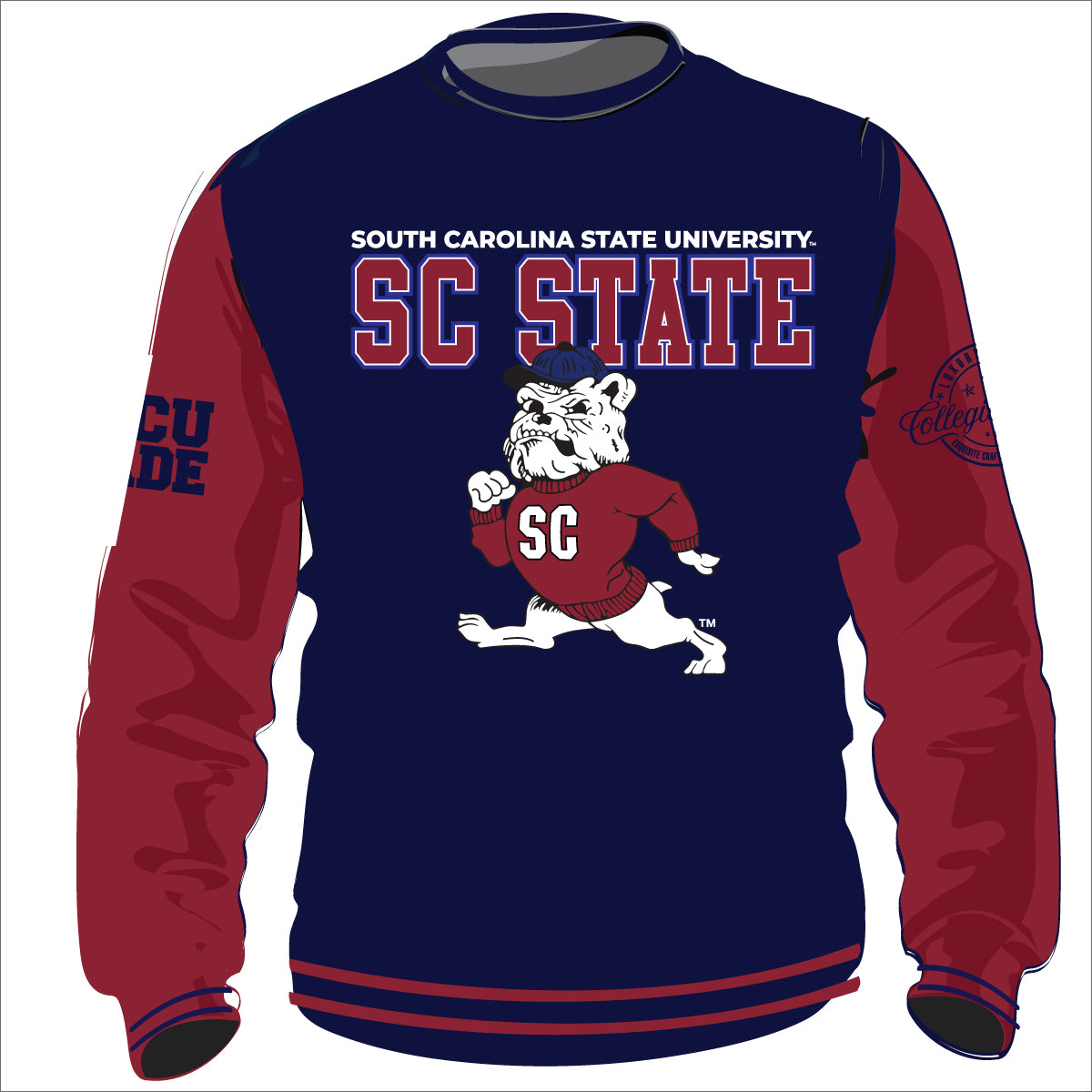 Pre Order ( Ship MAY 15th) 
SC STATE VARSITY SWEATSHIRTS Chenille Embroidery  | Unisex Fit