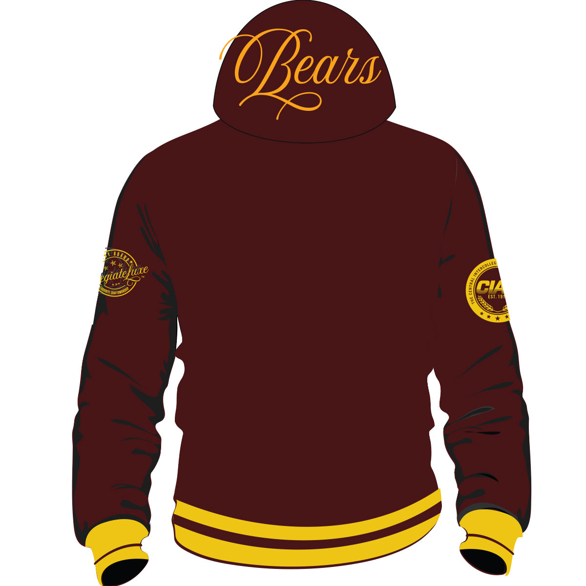 SHAW Univ | Bears CHAMPS Chenille Unisex HOODIE