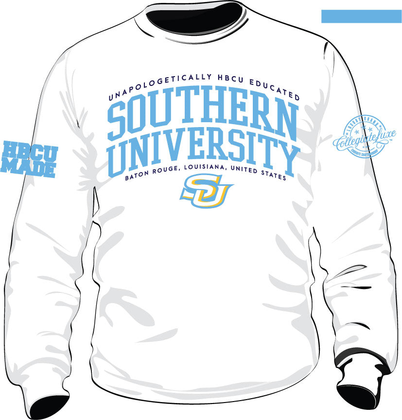 Edu @ Southern University | Chenille Unisex Sweatshirt (LN