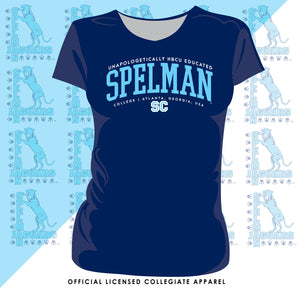 Spelman | EDU Navy Ladies Tees (Z)