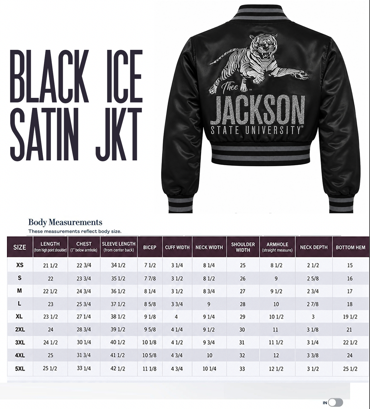 NCAT | Black ICE SATIN Jacket (aja* – collegiateluxe