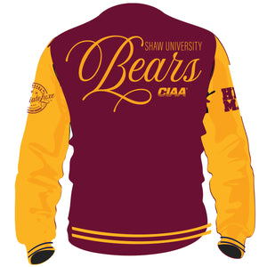 Pre Order ( Ship April 20 ) SHAW Univ-CIAA Chenille CHAMPS SS | Unisex Sweatshirt (aja)