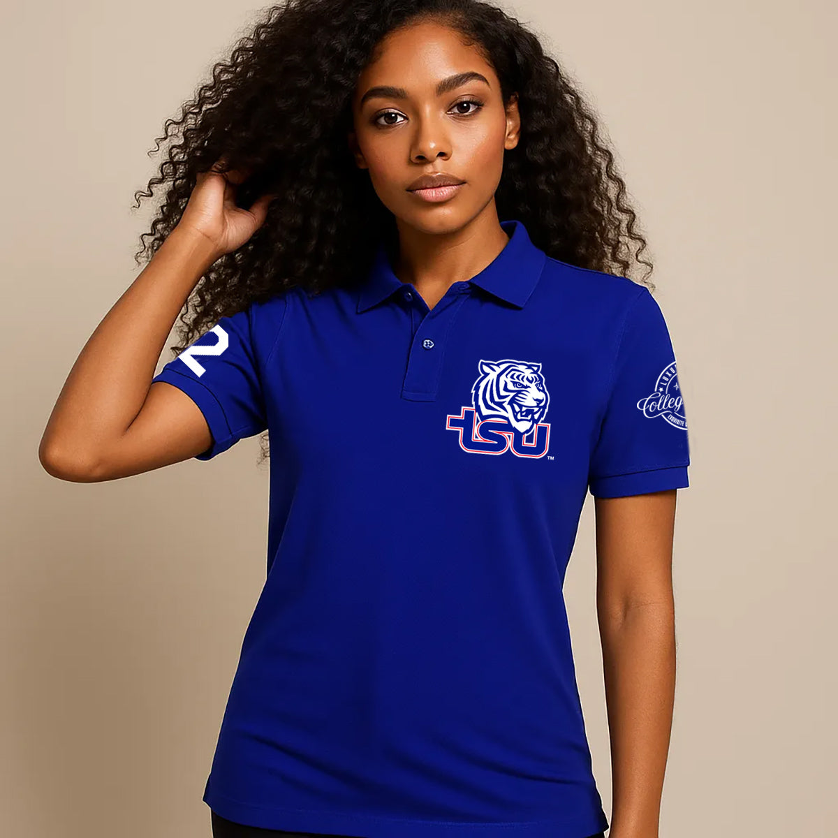 TENN STATE | The Iconic BIG BLUE  Polo Shirt (a**