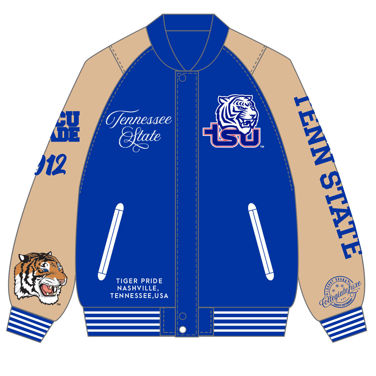 tenriロゴジャケットとUniversityジャケットセット TENN STATE | TennState Sport JKT Unisex – collegiateluxe