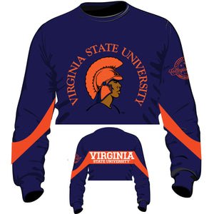 Virginia State | Chenille Flex Crop  (a**