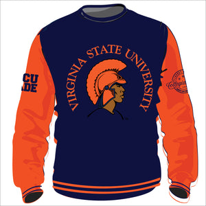 VSU VARSITY SWEATSHIRTS Chenille Embroidery  | Unisex Fit