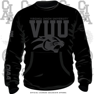 VUU BOB SS | CIAA Black on Black Chenille Sweatshirt (aja)