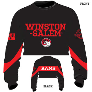 Pre Order ( Ship Sept 15th) WSSU | Chenille Flex Raw Edge Crop (**