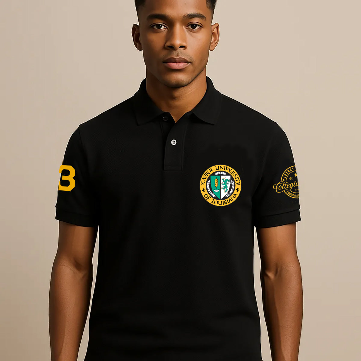 Xavier University | 1973 Xavier recognized Polo Shirt (a**